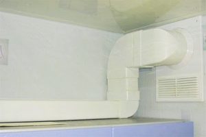 Установка воздуховода для кухонной вытяжки в Ломоносове