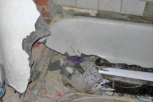 Демонтаж ванны в Ломоносове
