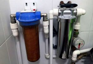 Установка магистрального фильтра для воды Установка магистрального фильтра для воды в Ломоносове